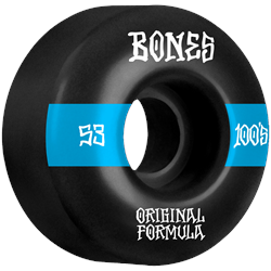 Bones 100s #14 Wide OG Formula V4 Skateboard Wheels