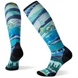 Smartwool Performance Ski Zero Cushion Skication Print OTC Socks - Women's