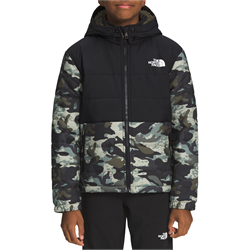 The North Face Printed Reversible Mount Chimbo Full Zip Hooded Jacket - Boys'