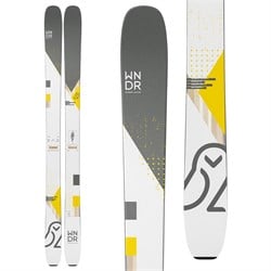 WNDR Alpine Vital 100 Camber Skis ​+ Marker Kingpin 13 Demo Bindings ​+ Black Diamond Glidelite Skins  - Used