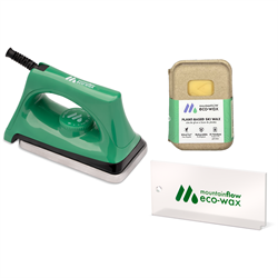 mountainFLOW eco-wax Green Circle Wax Kit