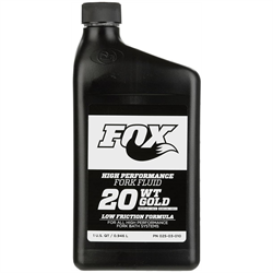 Fox Racing 20 WT Gold Fork Bath Oil Fluid