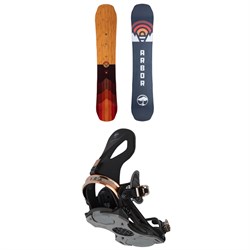 Arbor Shiloh Camber Snowboard ​+ Cypress Snowboard Bindings 2022