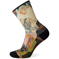 Smartwool Performance Hike Light Cushion Mountain Print Crew Socks - Women's