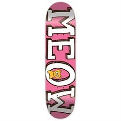 Meow Logo Pink 8.25 Skateboard Deck
