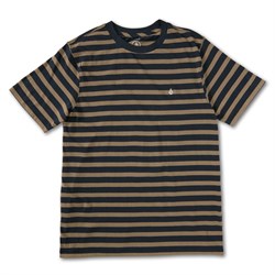 Volcom Halfax Stripe Crewneck T-Shirt