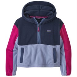 Patagonia Microdini Cropped Hoodie Pullover Fleece - Girls'