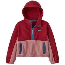 Patagonia Microdini Cropped Hoodie Pullover Fleece - Girls'