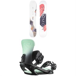 Salomon Lotus Snowboard ​+ Vendetta Snowboard Bindings - Women's 2022