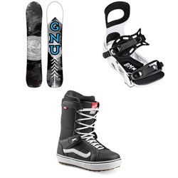 GNU Antigravity C3 Snowboard  ​+ Bent Metal Bolt Snowboard Bindings ​+ Vans Hi Standard OG Snowboard Boots 2022