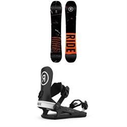Ride Manic Snowboard ​+ C-4 Snowboard Bindings 2022