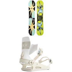 Ride Kink Snowboard ​+ C-6 Snowboard Bindings 2022