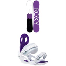 Roxy Dawn Snowboard ​+ Viva Snowboard Bindings - Women's 2022
