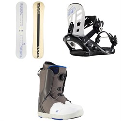 K2 Kandi Snowboard ​+ Kat Snowboard Bindings ​+ Kat Snowboard Boots - Girls' 2022