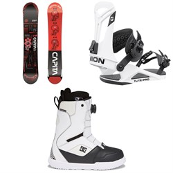 CAPiTA Outerspace Living Snowboard ​+ Union Flite Pro Snowboard Bindings ​+ DC Scout Boa Snowboard Boots 2022