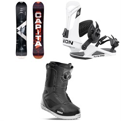 CAPiTA Pathfinder Reverse Snowboard ​+ Union Flite Pro Snowboard Bindings ​+ thirtytwo STW Boa Snowboard Boots 2022