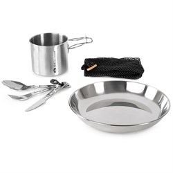 GSI Outdoors Glacier Stainless 1-Person Set