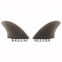 Captain Fin Christenson Twin Keel Single Tab Fin Set