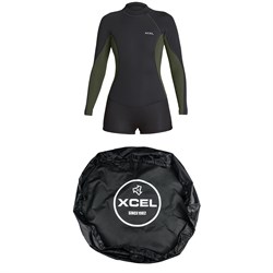 XCEL 2​/1mm Axis Long Sleeve Springsuit - Women's ​+ Changing Mat