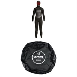 XCEL 5​/4 Axis Hooded Wetsuit - Women's ​+ Changing Mat
