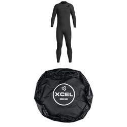 XCEL 4​/3 Comp X Chest Zip Wetsuit ​+ Changing Mat