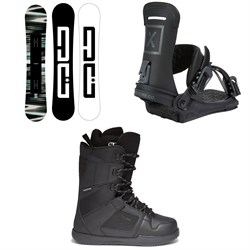 DC Focus Snowboard ​+ Fix Yale Ltd Snowboard Bindings  ​+ DC Phase Snowboard Boots 2022