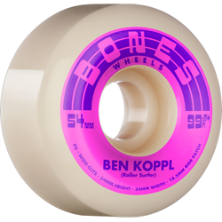 Bones Koppl Rollersurfer STF Wide-Cut 99a V6 Skateboard Wheels