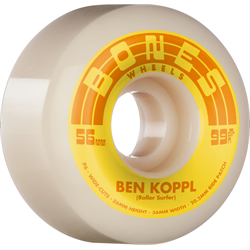 Bones Koppl Rollersurfer STF Wide-Cut 99a V6 Skateboard Wheels