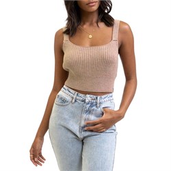 Rhythm Lila Knitted Cropped Top - Women's