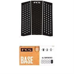 FCS T-3 Performance Board Traction Pad ​+ FCS Surf Base Wax