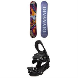 Rossignol Diva Lite Frame Snowboard ​+ Arbor Sequoia Snowboard Bindings - Women's