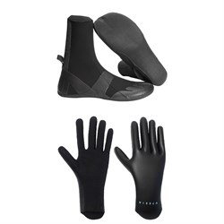 Vissla 3mm High Seas Split Toe Wetsuit Boots ​+ 1.5mm High Seas Wetsuit Gloves