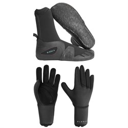 Vissla 5mm 7 Seas Round Toe Wetsuit Boots ​+ 3mm 7 Seas Wetsuit Gloves
