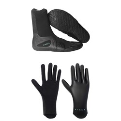 Vissla 3mm 7 Seas Split Toe Wetsuit Boots ​+ 1.5mm High Seas Wetsuit Gloves