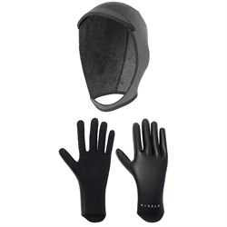 Vissla 3mm 7 Seas Wetsuit Hood ​+ 1.5mm High Seas Wetsuit Gloves