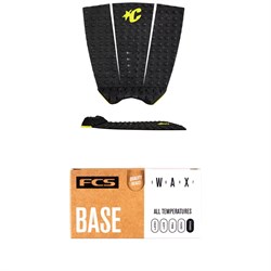 Creatures of Leisure Mick Fanning Lite EcoPure Traction Pad ​+ FCS Surf Base Wax