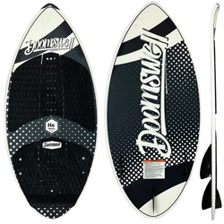 New Triple X 5' 0" Wakesurf/Shortboard Surfboard Sock/Green/Grey/Black 