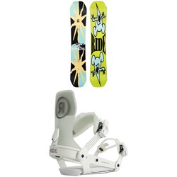 Ride Kink Snowboard ​+ A-6 Snowboard Bindings 2022