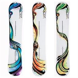 Burton Feelgood Channel Snowboard (White) - Women's - Blem 2009