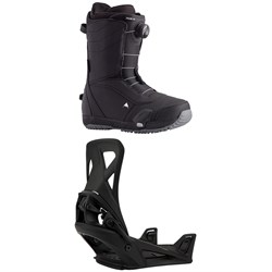 Burton Ruler Step On Snowboard Boots ​+ Step On Snowboard Bindings 2024