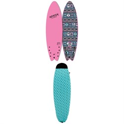 Catch Surf Odysea Skipper Quad-Fin x Jamie O'Brien Pro 6' Surfboard ​+ 6ft Board Sock