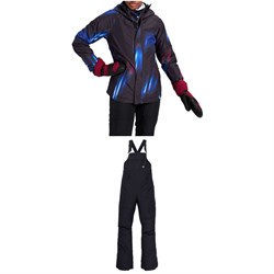 Burton GORE-TEX Powline Jacket ​+ GORE-TEX Avalon Bib Pants - Women's 2022