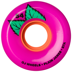 OJ Plan Jane Keyframe Pink 87a Skateboard Wheels
