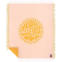 Slowtide Here Comes The Sun Throw Blanket