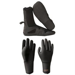 Sisstrevolution 5mm Round Toe Wetsuit Boots ​+ 3mm Wetsuit Gloves - Women's