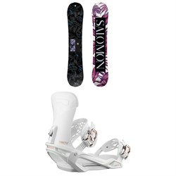 Salomon Wonder Snowboard 2021 ​+ Vendetta X Snowboard Bindings - Women's
