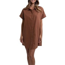 Rhythm Classic Linen Shirt Dress - Women's