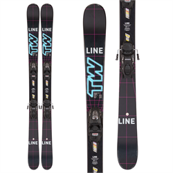 Details about   Teneighty T kids twin tip skis 129cm atomic bindings 