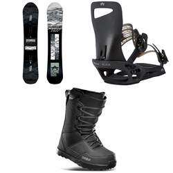 Rome Warden Snowboard 2020 ​+ Slice SE Snowboard Bindings  ​+ thirtytwo Shifty Snowboard Boots