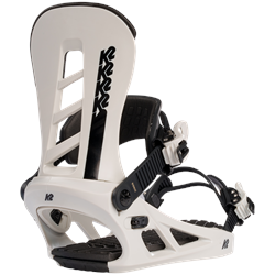 K2 Snowboard Bindings Toothed Toe Ladder Straps in Black 